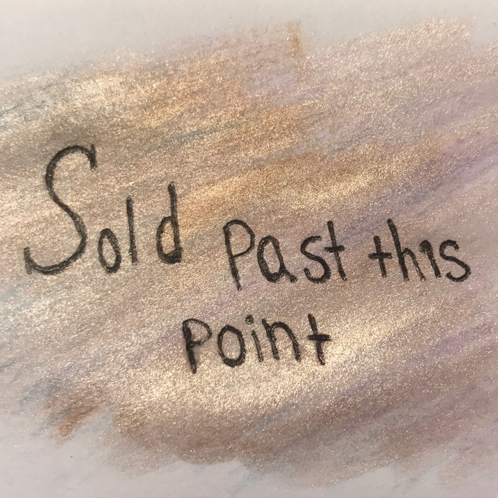 SOLD PAST THIS POINT 😊